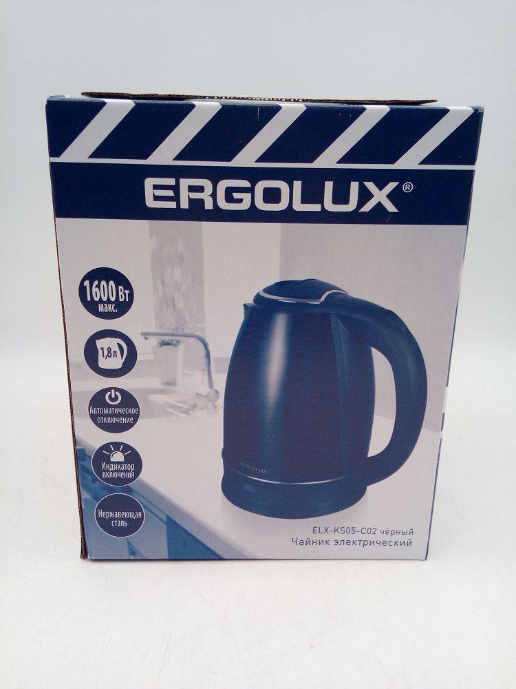 Чайник электр. ERGOLUX ELX-KS05-C02 1,8л. 1600W (0