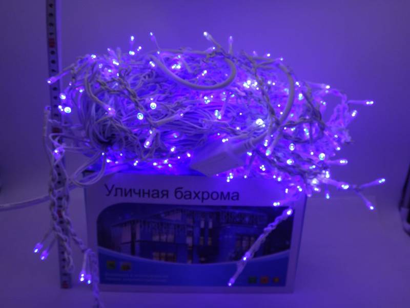 Электрогирлянда 160 диод. 10 м. белая (05105)