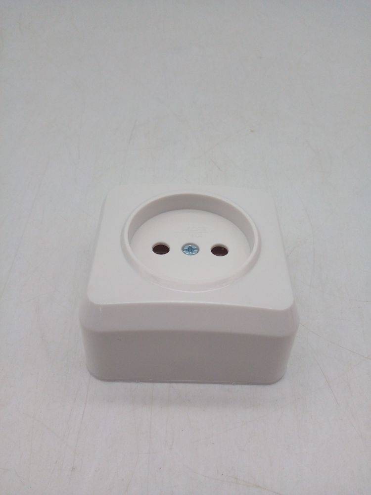 Розетка Smartbuy Юпитер ОУ1 10А SBE-03w-10-S1-N-c