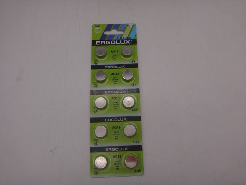 Э/п Ergolux  AG13 BL10 (01842)
