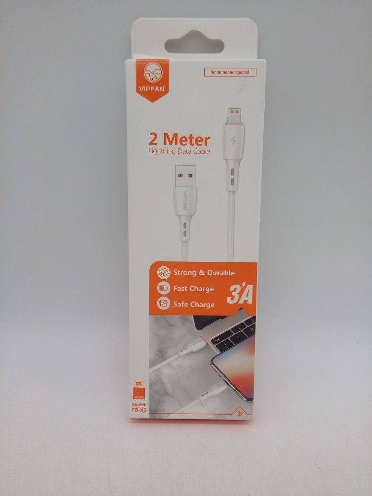 Кабель USB - 8 pin 3А 2мет SB-Х5 (08068)