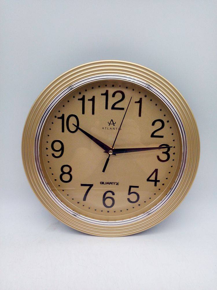 Часы настенные Atlantis TLD-6086 gold (05656)