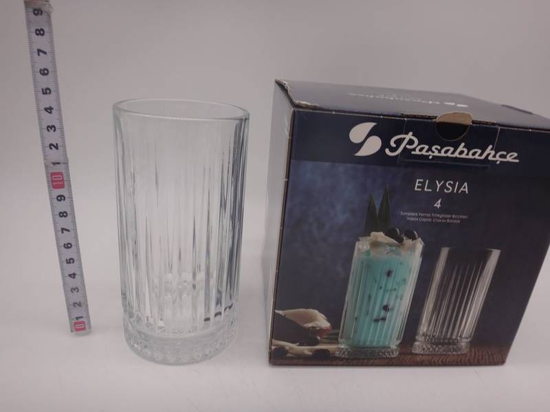Набор 4 стакана ELYSIA 520015 (02607)