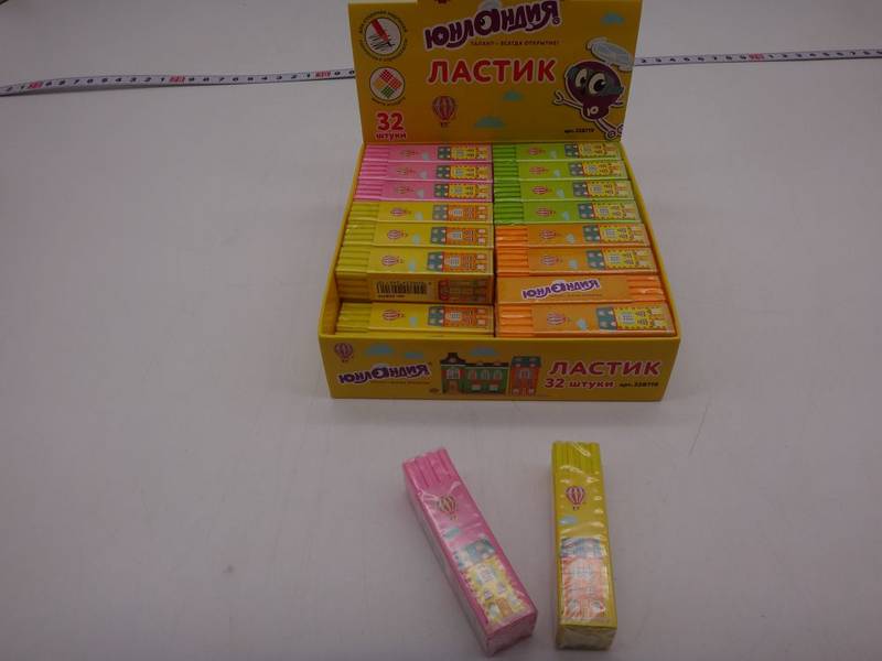 Ластик Юнландия Башенки 12.50