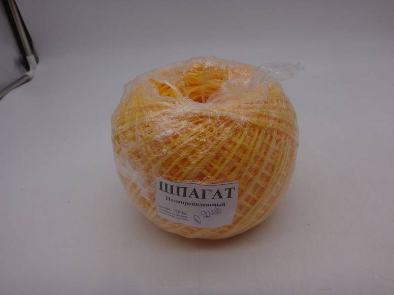 Шпагат п/п цветной 1200м. (02416)