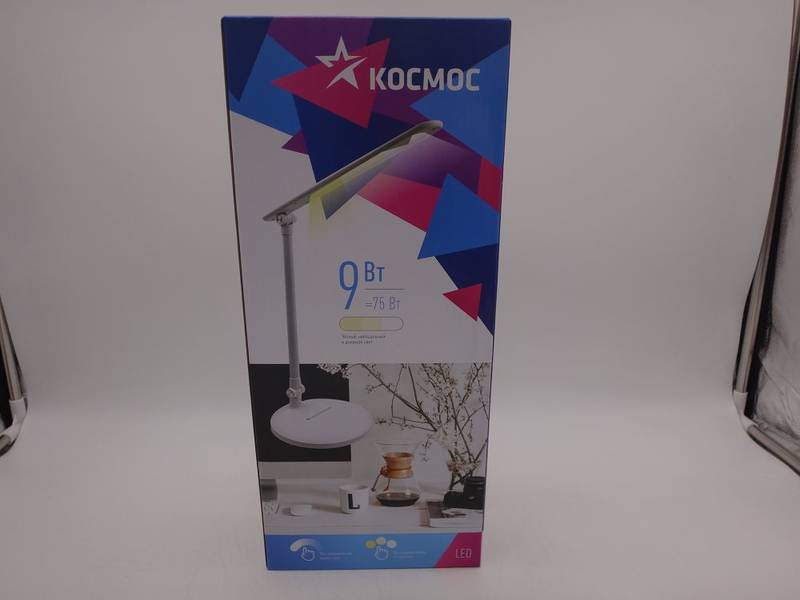 Св-к настольный Космос св/диодный 9W (05225)