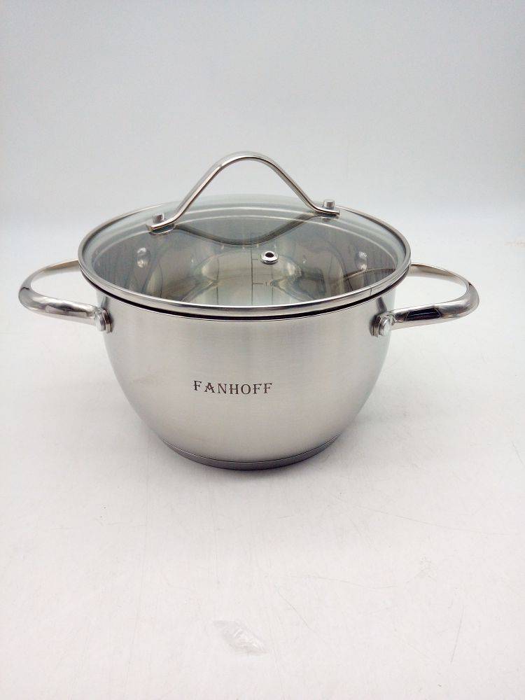 Кастрюля Fanhoff Фьюжен 2,4л. 19*11см.(02288)