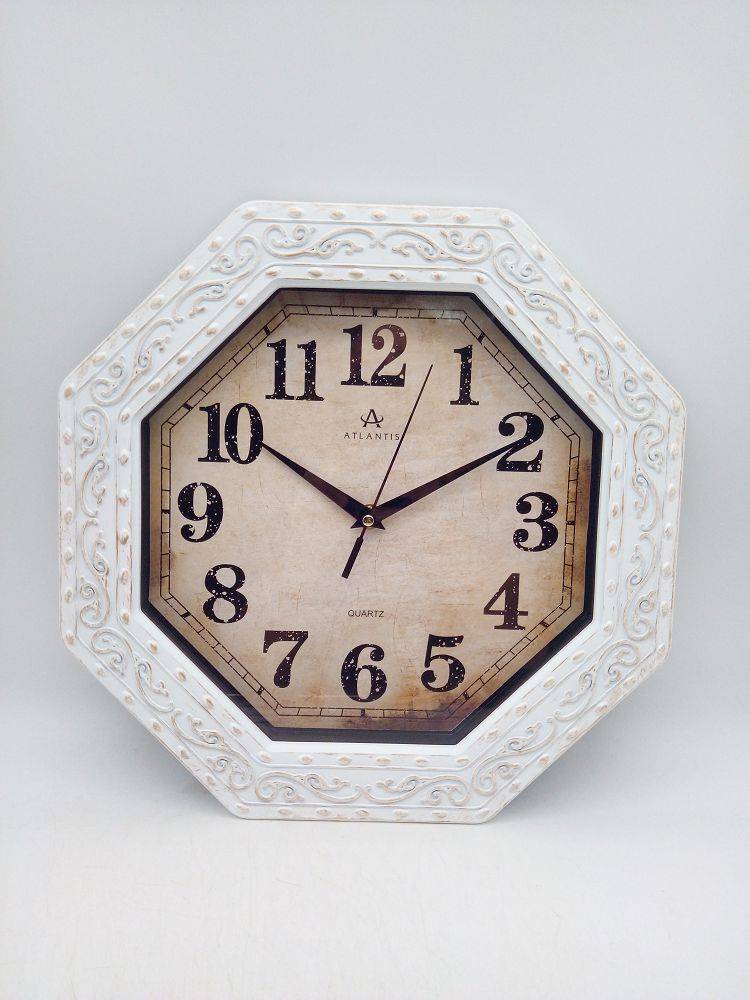 Часы настенные Atlantis TLD-35006C white (05285)