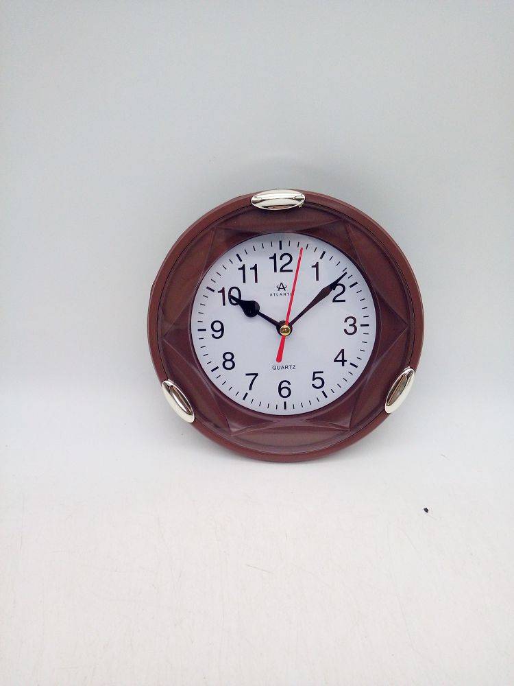 Часы настенные Atlantis TLD-5988T brown (07430)