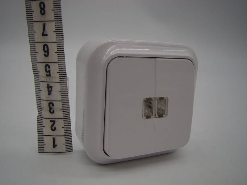 Выключатель 12кл А510-215 с подсв (01081)