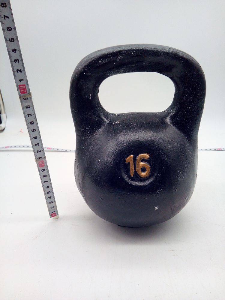 Копилка гиря средняя 15*25см (08264)