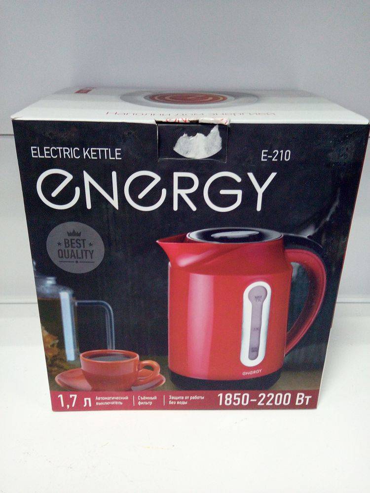 Чайник электр Energy E256 1.5л 1.5кВт 164151 (09026)