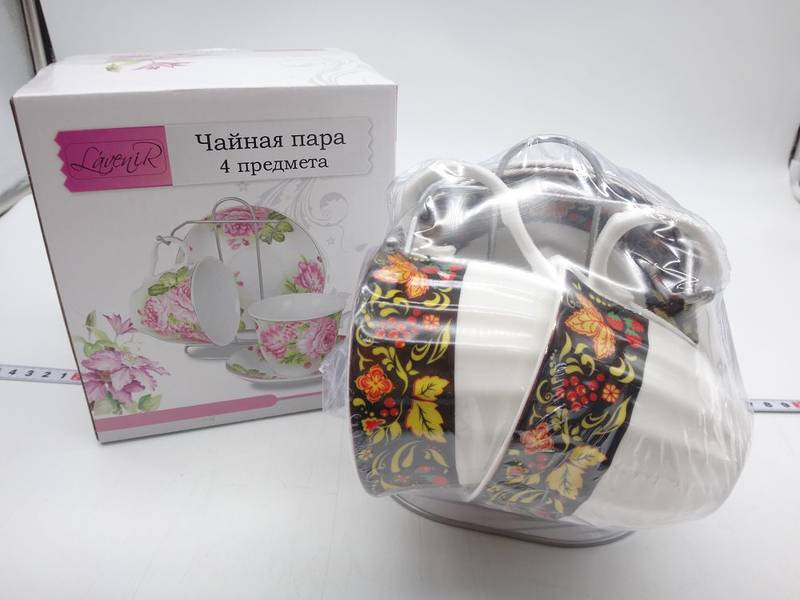 Чайная пара на подст. (4 пр.) C03-Z316 4M 01150 (01150)