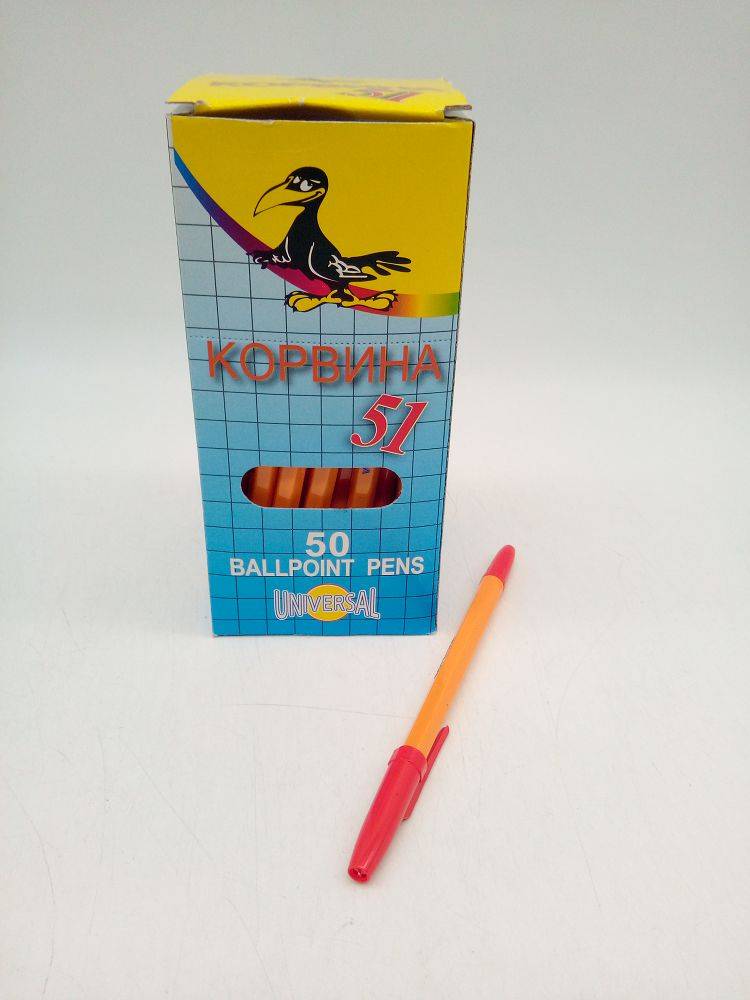 Ручка шарик. красная Корвина
