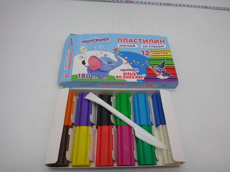 Пластилин 12цв Юнландия юный волшебник135 руб